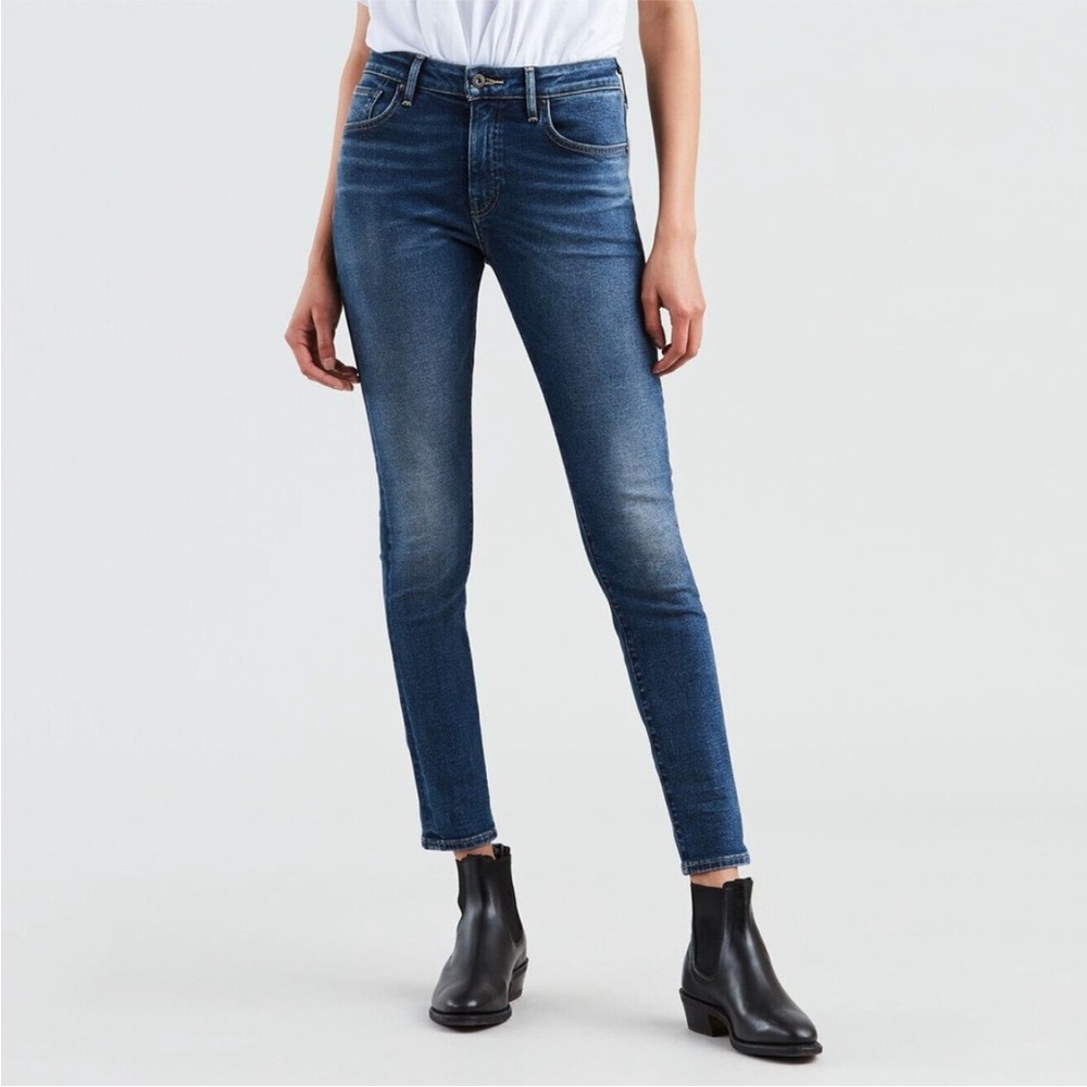 Levi's 28x30 Made & Crafted 721 High Rise Skinny West Coast Blues 0811 japanese